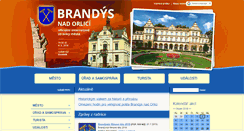 Desktop Screenshot of mesto-brandys.cz